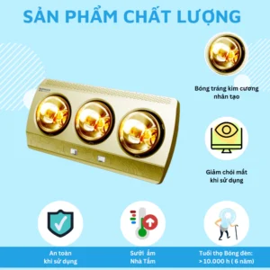 Đèn sưởi nhà tắm